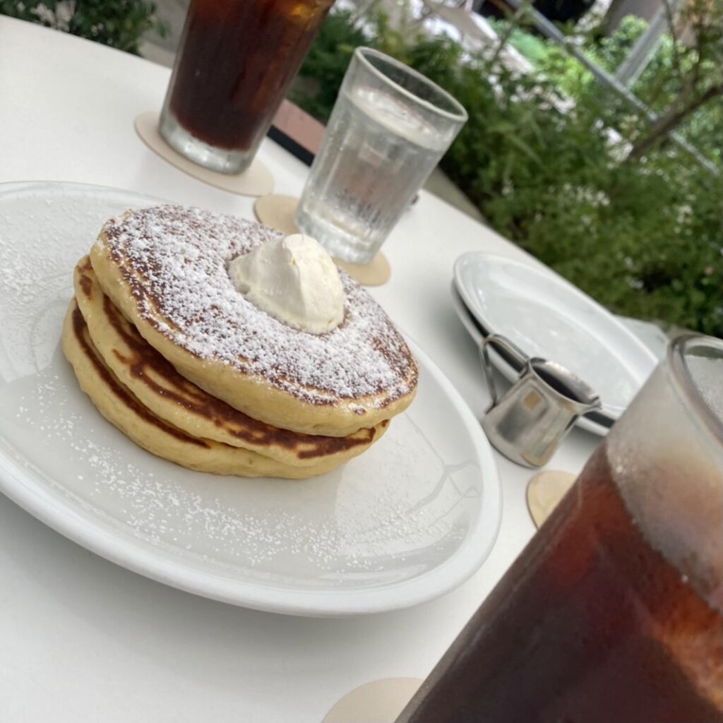 表参道カフェ クリスクロスでパンケーキを食す