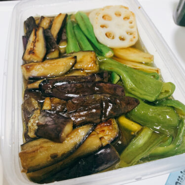 【簡単】冷製夏野菜の煮浸し　あったかくても冷たくても美味しいよ！
